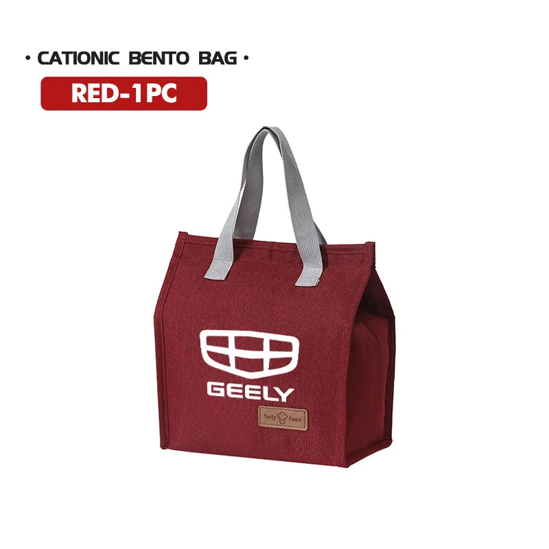 Insulated Lunch Bag for Car – Thermal Bento Box Handbag