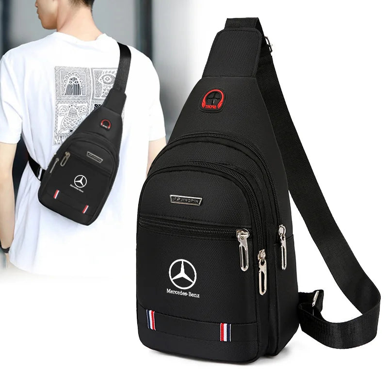Car Enthusiast Crossbody Chest Bag – Outdoor Sports Shoulder Bag