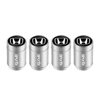 4PCS H Theme Tire Valve Caps