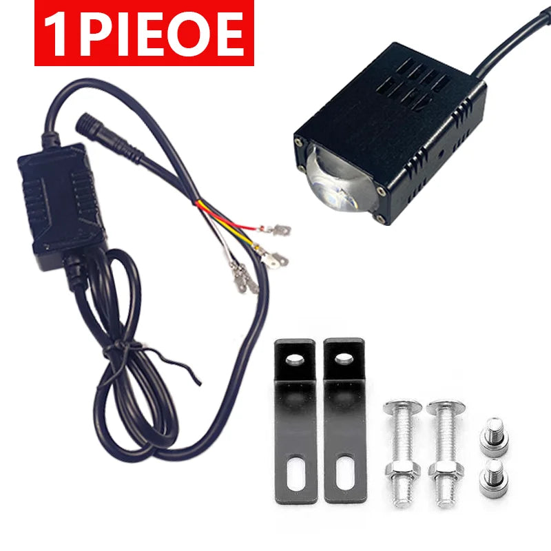 LED Auxiliary Fog Lights - IP68 Projector