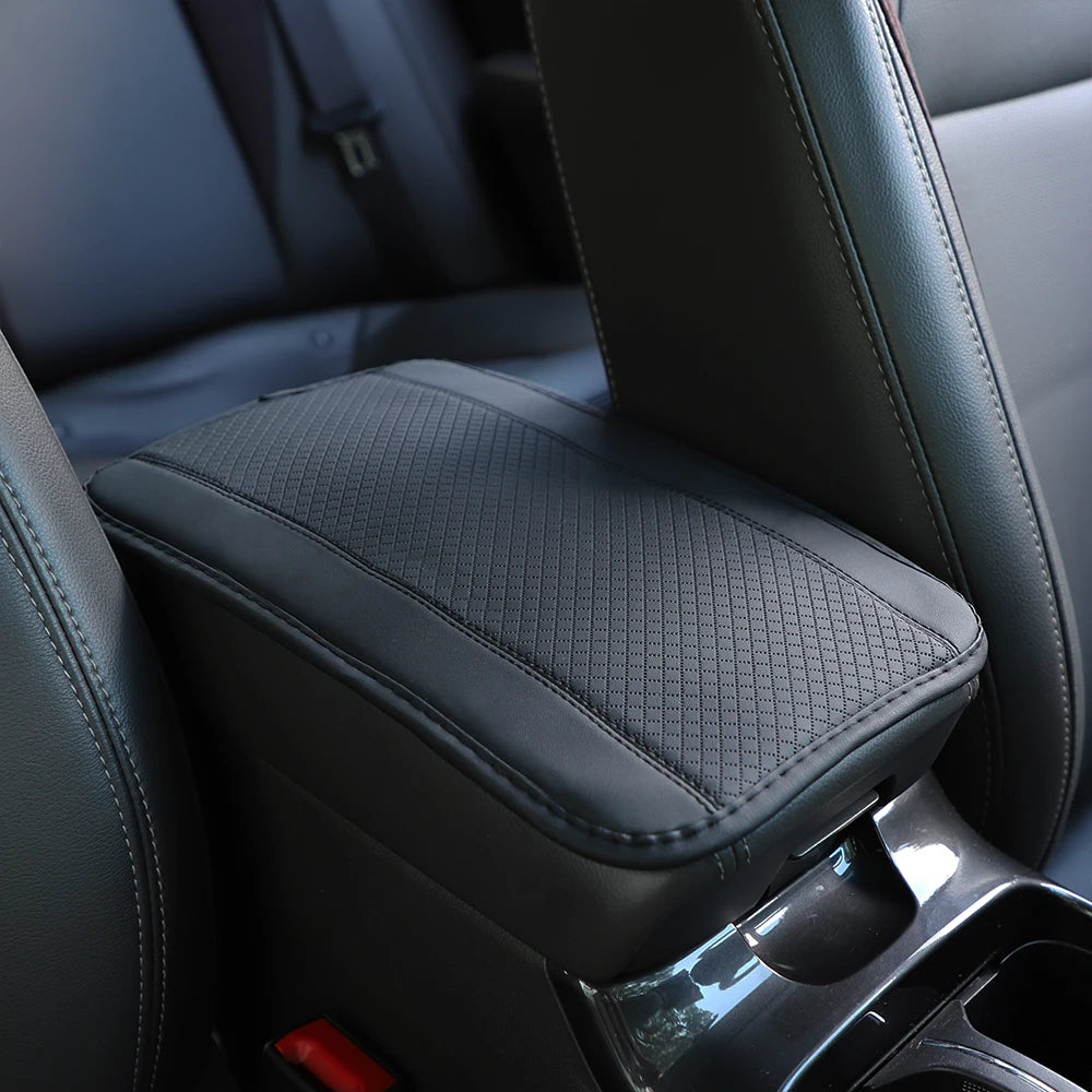 Embossed Car Armrest Pad Center Console