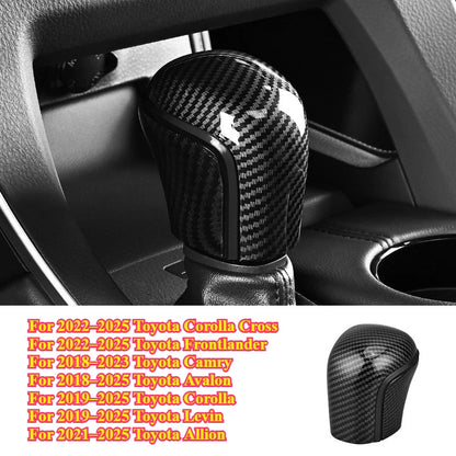 Carbon Fiber Gear Shift Knob Cover