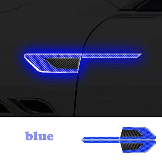 Car Body Reflective Stickers – Side Safety Warning & Door Protection Strips