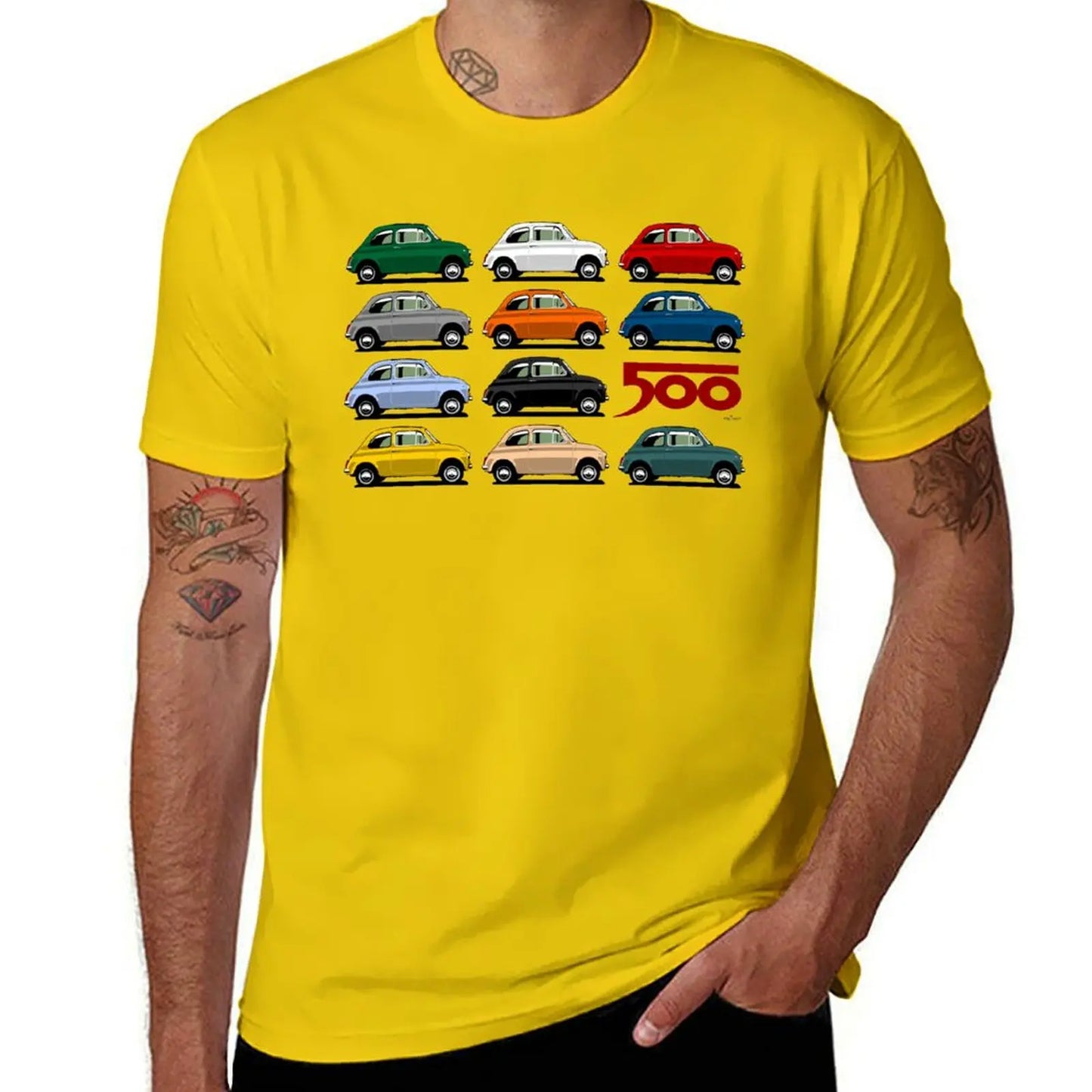 500 Car Side View T-Shirt