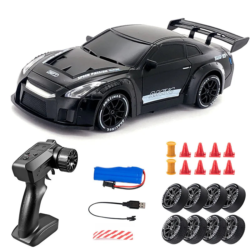 RC Drift Car 1:24 – 4WD High Speed Remote Control Car with LED Lights