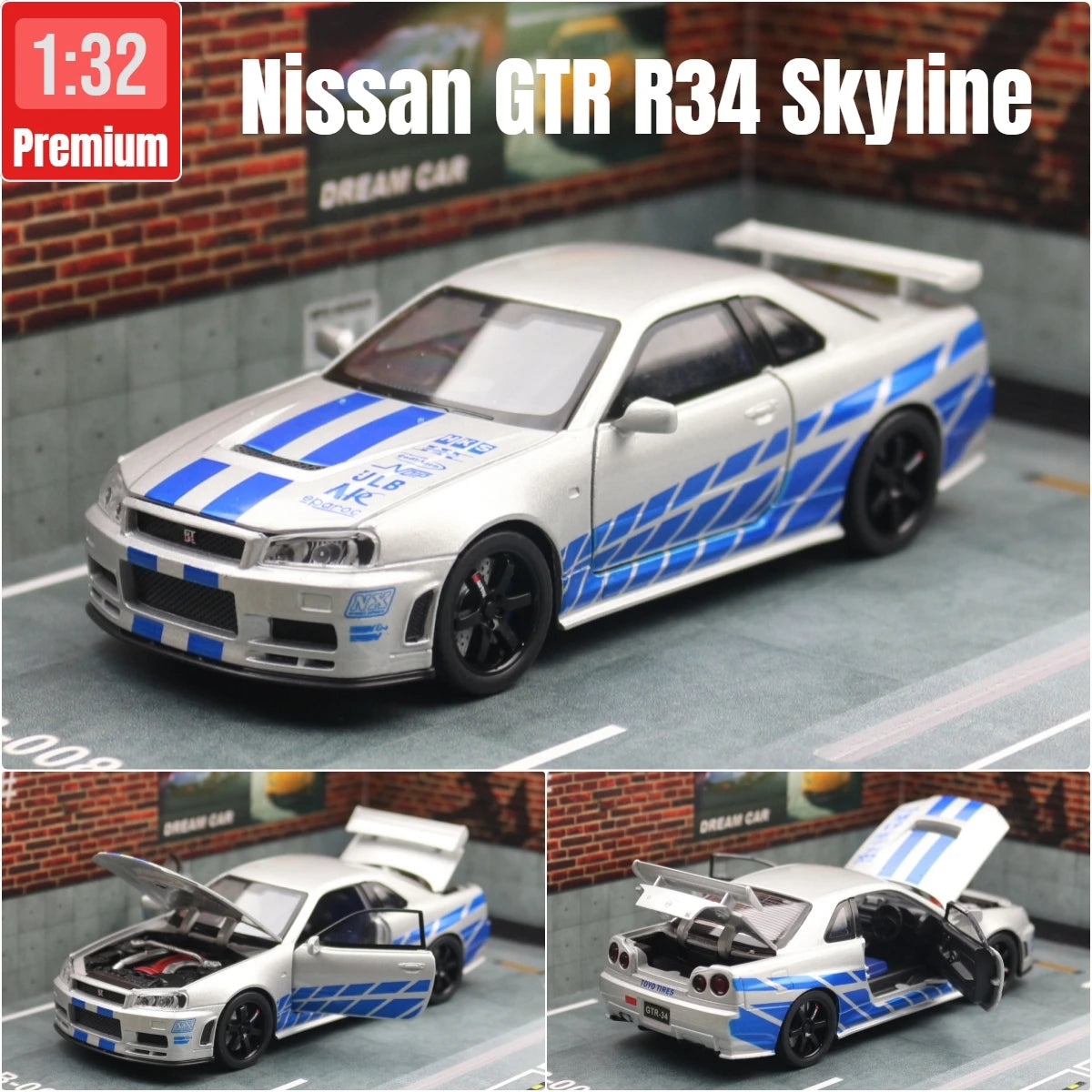 Performance Sports Car Diecast Model