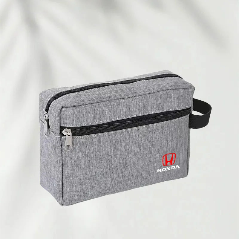 Car Armrest Storage Bag – Travel Zipper Organizer Box