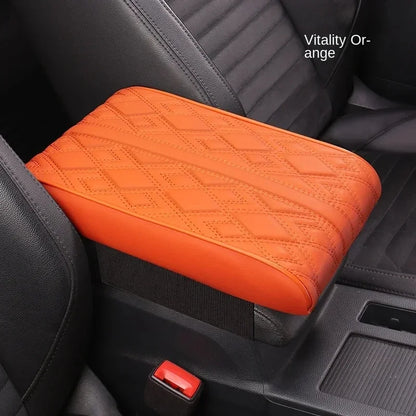 PU Leather Car Armrest Cover Pad