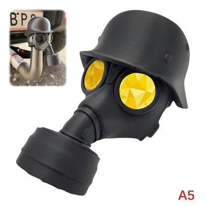 Decorative Trailer Hitch Cover - 3D Helmet Design
