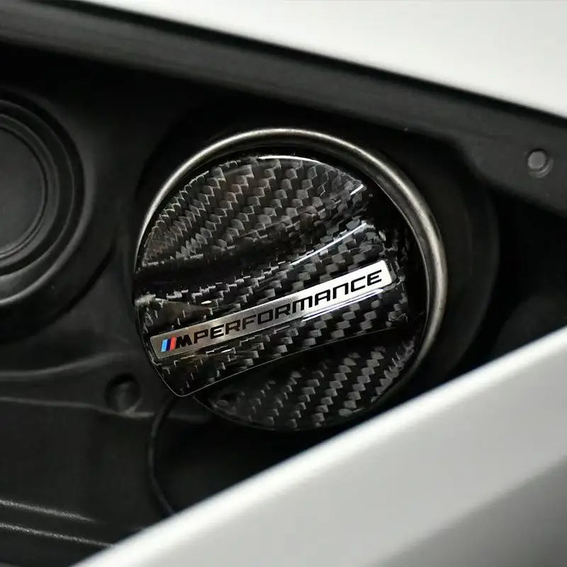 ABS Fuel Tank Cap Cover – Carbon Fiber & Forged Pattern | 3 Styles