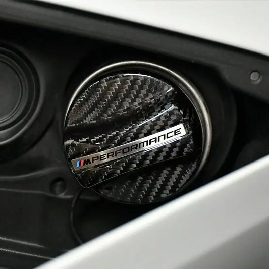 ABS Fuel Tank Cap Cover – Carbon Fiber & Forged Pattern | 3 Styles