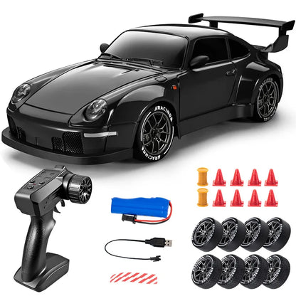 RC Drift Car 1:24 – 4WD High Speed Remote Control Car with LED Lights