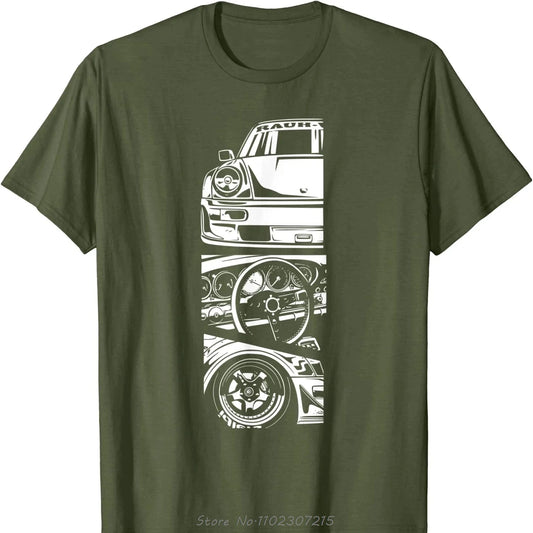 JDM Autos Übergröße T-Shirt