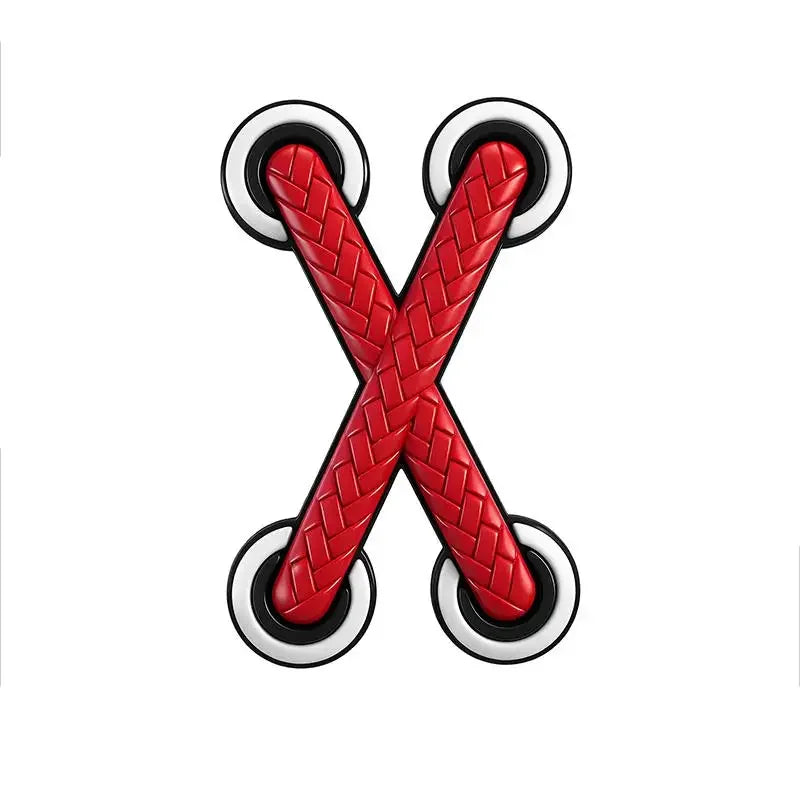 Cross Shoelace Car Decal | Vinyl Vehicle Sticker