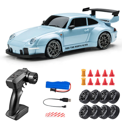 RC Drift Car 1:24 – 4WD High Speed Remote Control Car with LED Lights