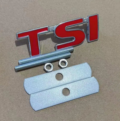 TSI Chrome 3D Car Styling Emblem
