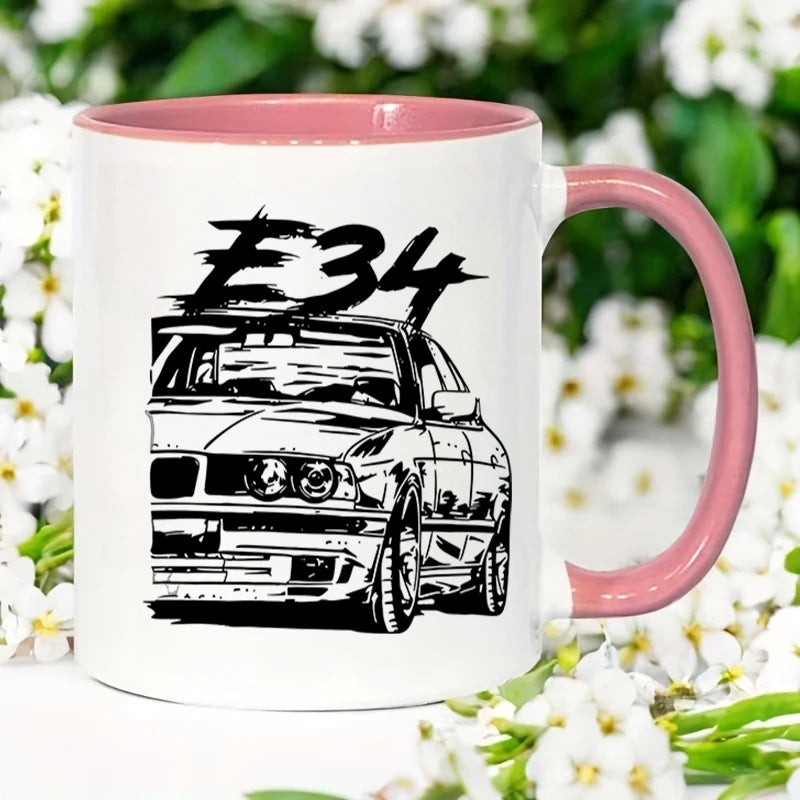 Car Graphic E34 Ceramic Mug