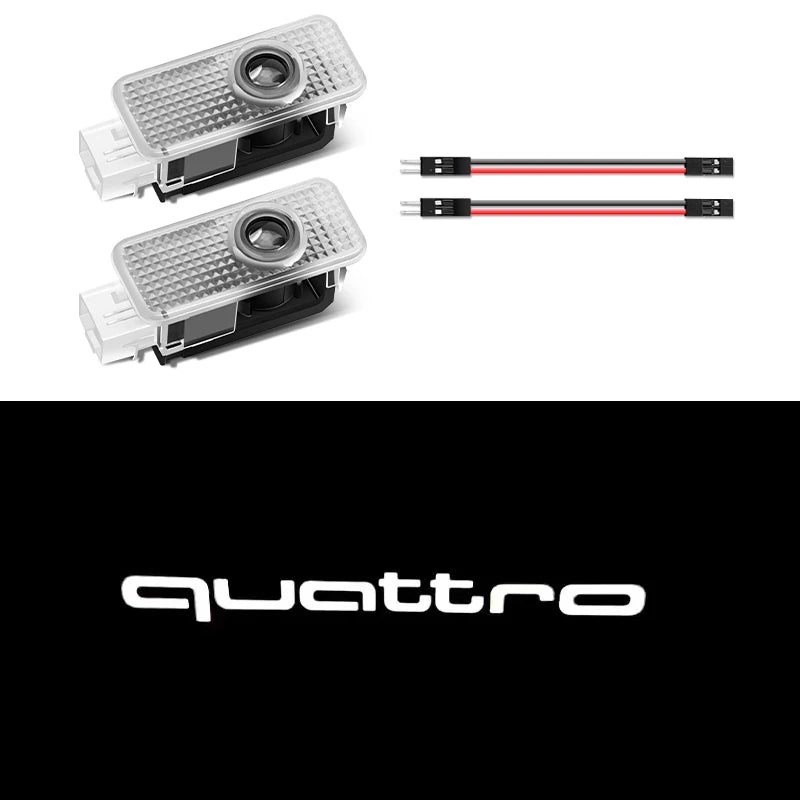 1. Projecteur de lumière d'accueil LED universel pour porte de voiture
