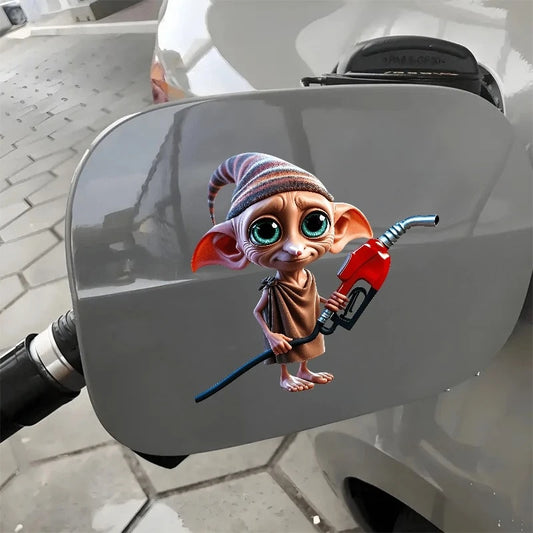 Elf Refueling Car Sticker | PVC Bumper Decal