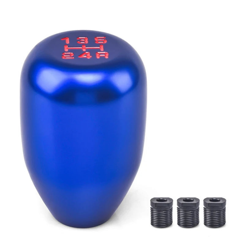 5 Speed Universal Metal Car Gear Shift Knob