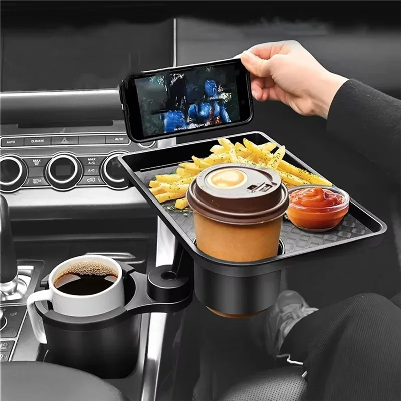Universal Car Cup Holder Tray