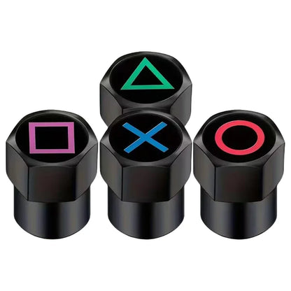 4PCS Car Game Button Valve Caps