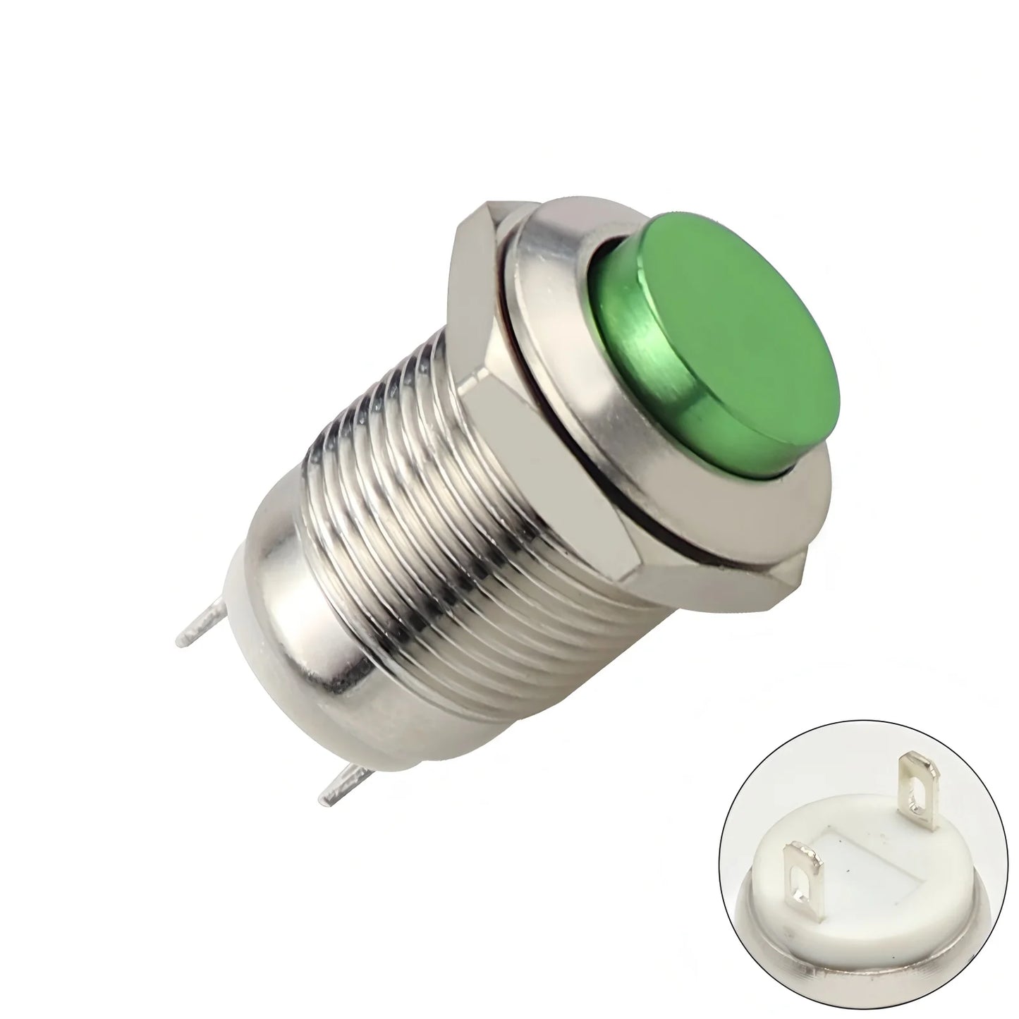 12mm Waterproof Metal Momentary Push Button Switch