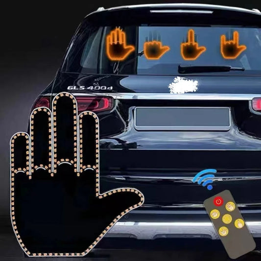 LED Finger Light with Remote Control – Funny Car Interior Accessory