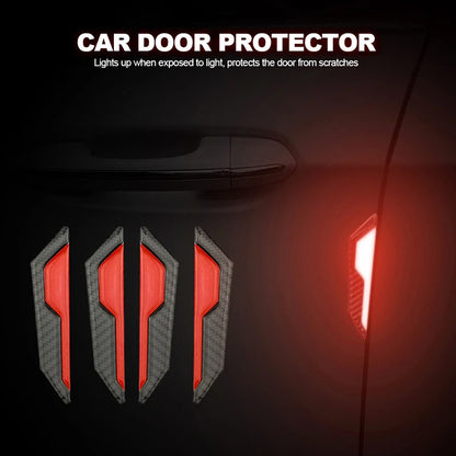 Car Door Handle Scratch Protector Strips – Anti-Collision Stickers (4 pcs)