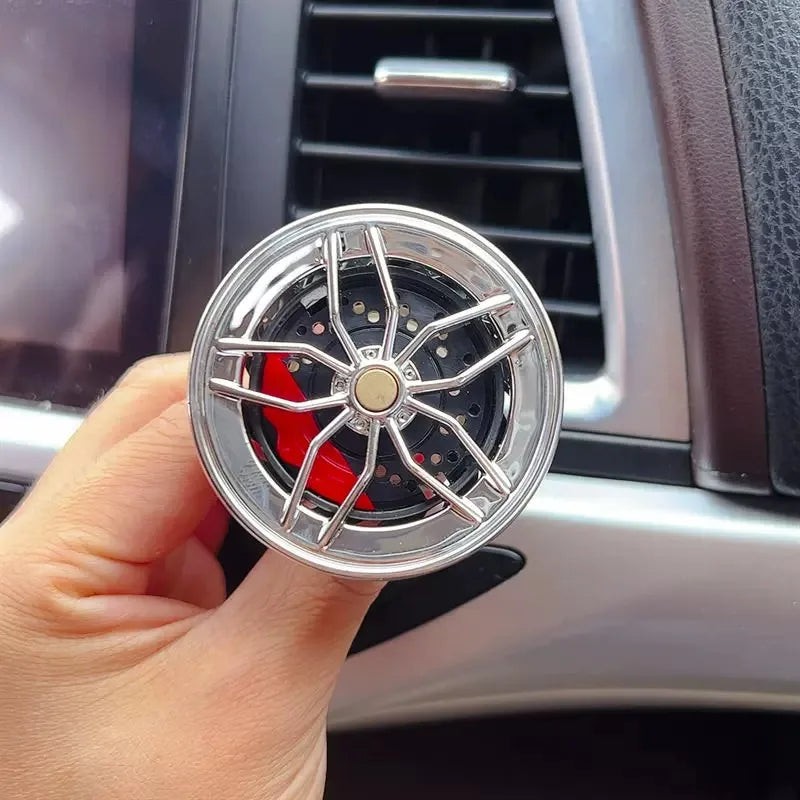 Rotating Magnetic Car Aroma Diffuser – Gyroscope Style
