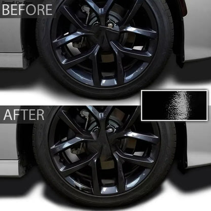 Reflective Car Wheel Hub Decal Stickers – 6 Pcs Rim Decals