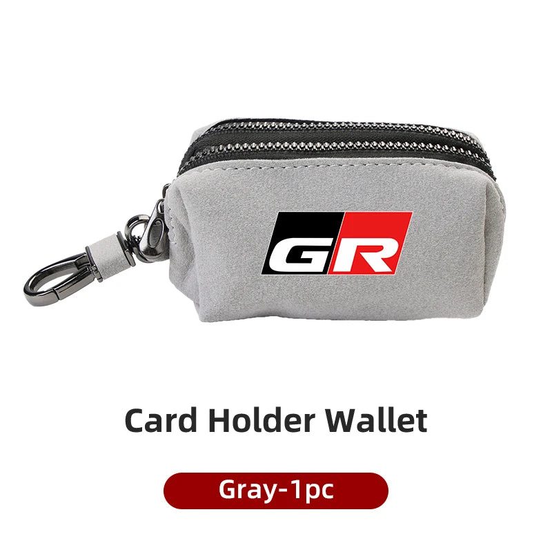 Compact Wallet Coin Purse & Card Organizer for Car Enthusiasts