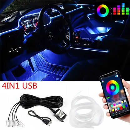 Flexible Wire Lights with App Control