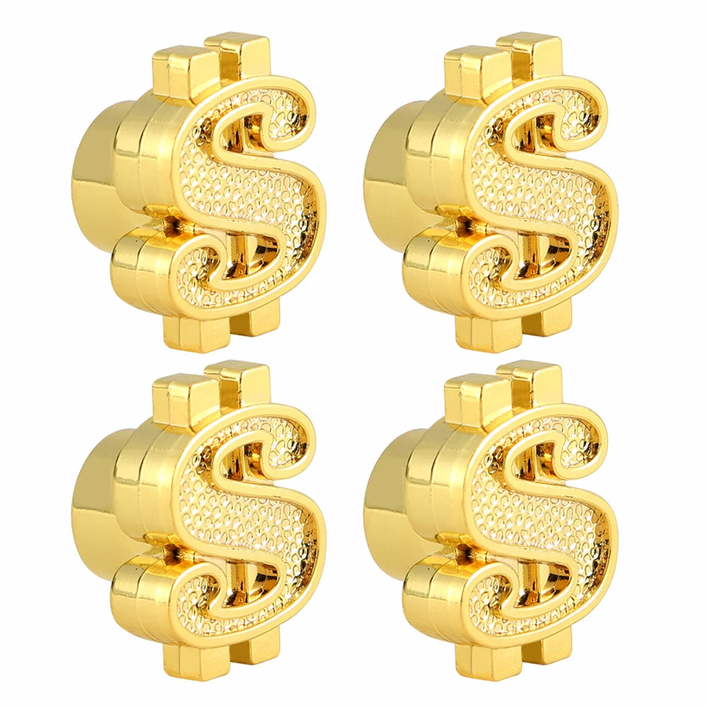 4PCS Themed Tire Valve Caps