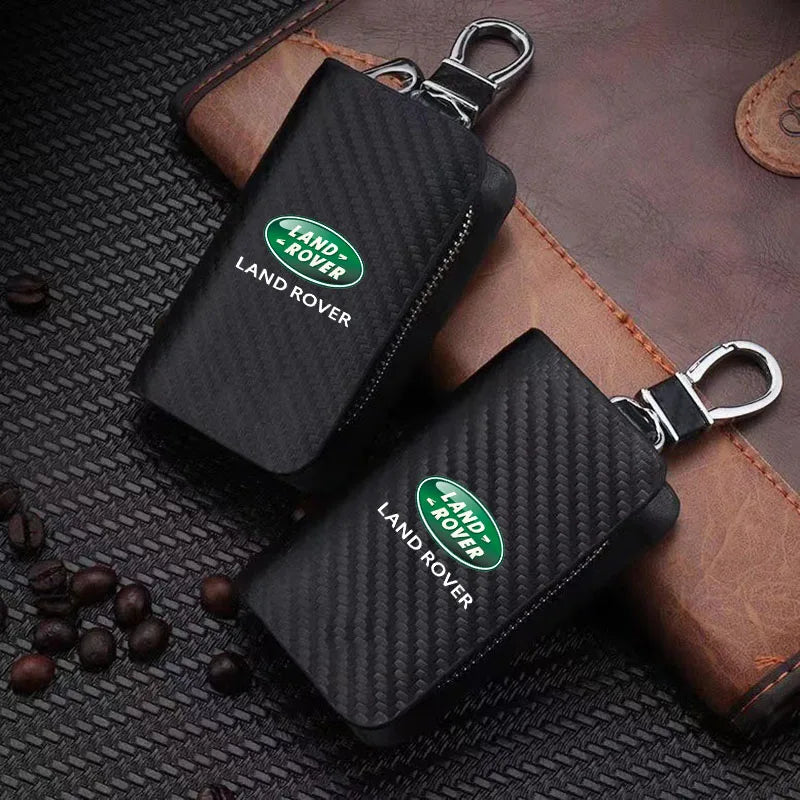 Leather Car Key Case – Full Cover Protection Key Holder