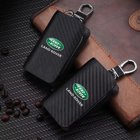Leather Car Key Case – Full Cover Protection Key Holder
