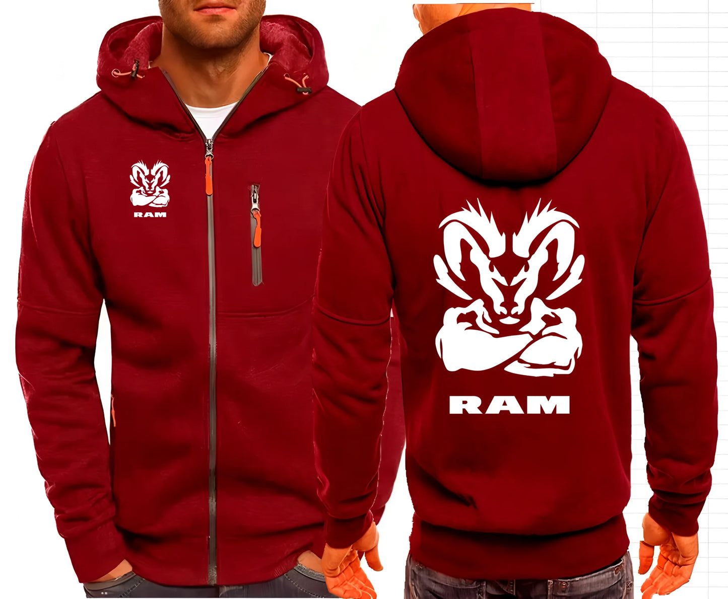 RAM Zip Hoodie