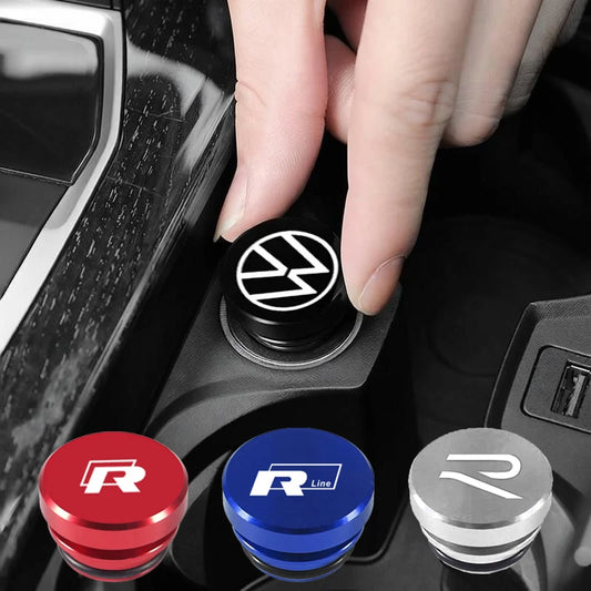 Metal Car Cigarette Lighter Plug Cover for VW