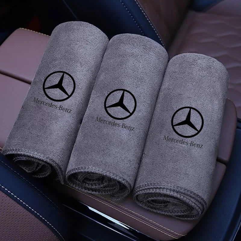 Car Microfiber Cleaning & Drying Towel – Suede 30x60cm