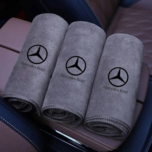 Car Microfiber Cleaning & Drying Towel – Suede 30x60cm