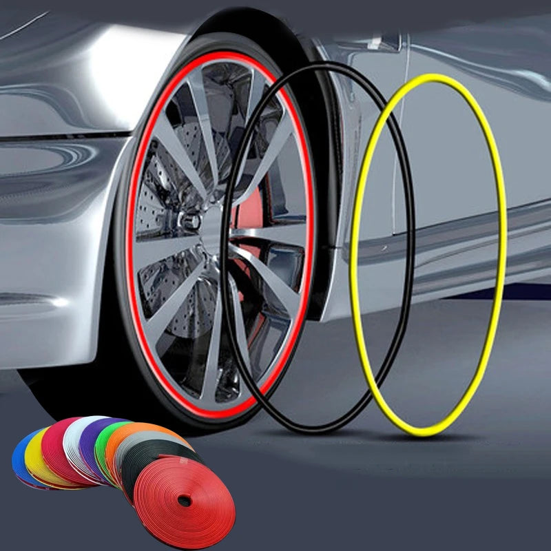 Universal Wheel Rim Protector Strip