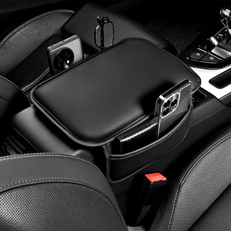 Car Armrest Box Pad Leather
