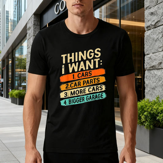 Car Lover Retro Graphic T-Shirt | Mechanic Auto Enthusiast Tee