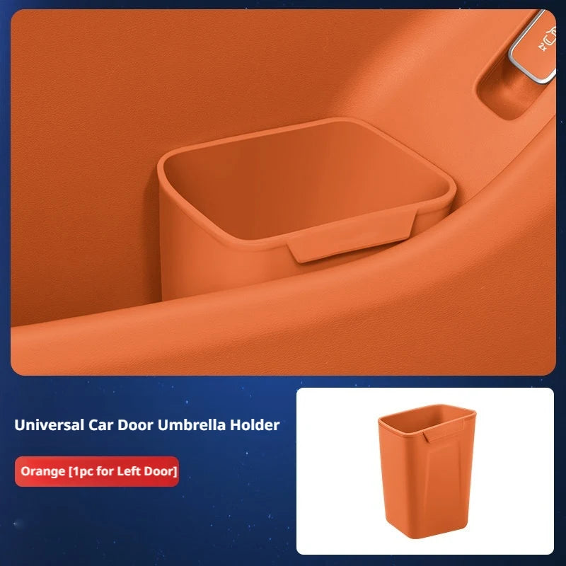 Silicone Car Door Trash Can | Clip-On Organizer