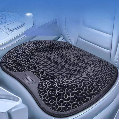 Honeycomb Gel Seat Cushion – Breathable Ergonomic Car Pad