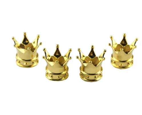 4Pcs Universal Crown Valve Caps