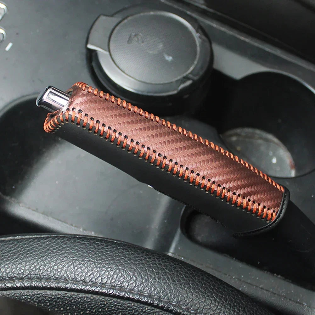 Car Hand Brake Cover Carbon Fiber