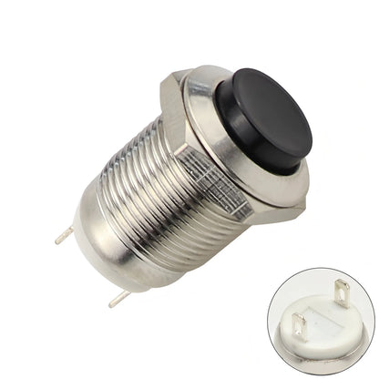 12mm Waterproof Metal Momentary Push Button Switch