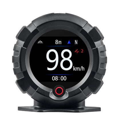 GPS Slope Meter HUD – Off-Road Inclinometer & Digital Speedometer