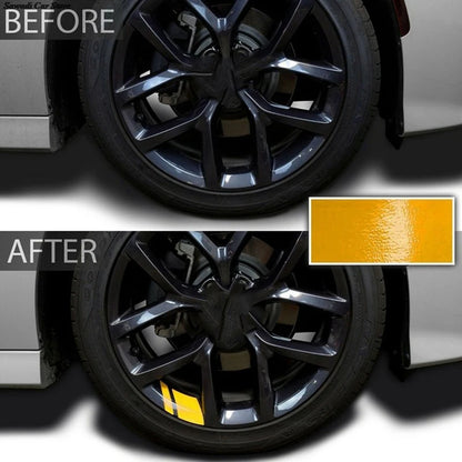 Reflective Car Wheel Hub Decal Stickers – 6 Pcs Rim Decals